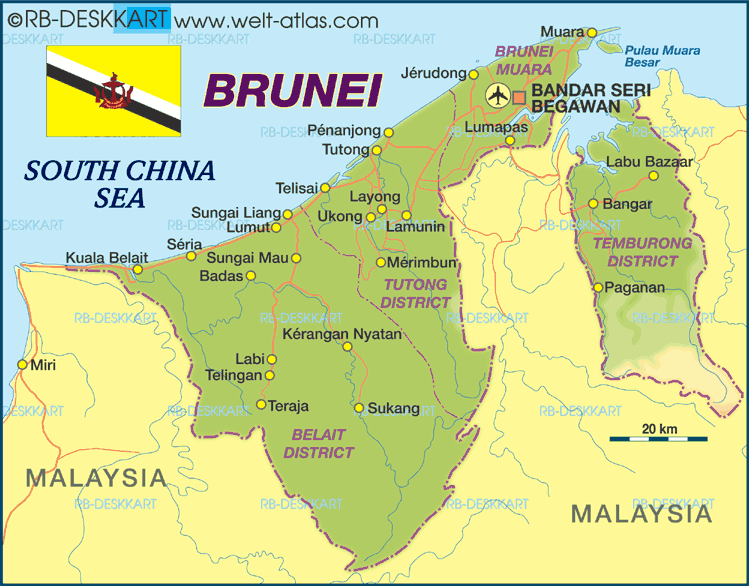Kuala Belait Map